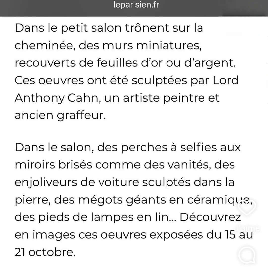 FIAC quand le design et l'art envahissent un splendide appartement éphémère Lord Anthony Cahn 