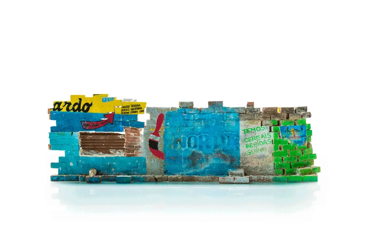 "Águas Belas, Ceará, Brésil" 18.5x56x9 cm