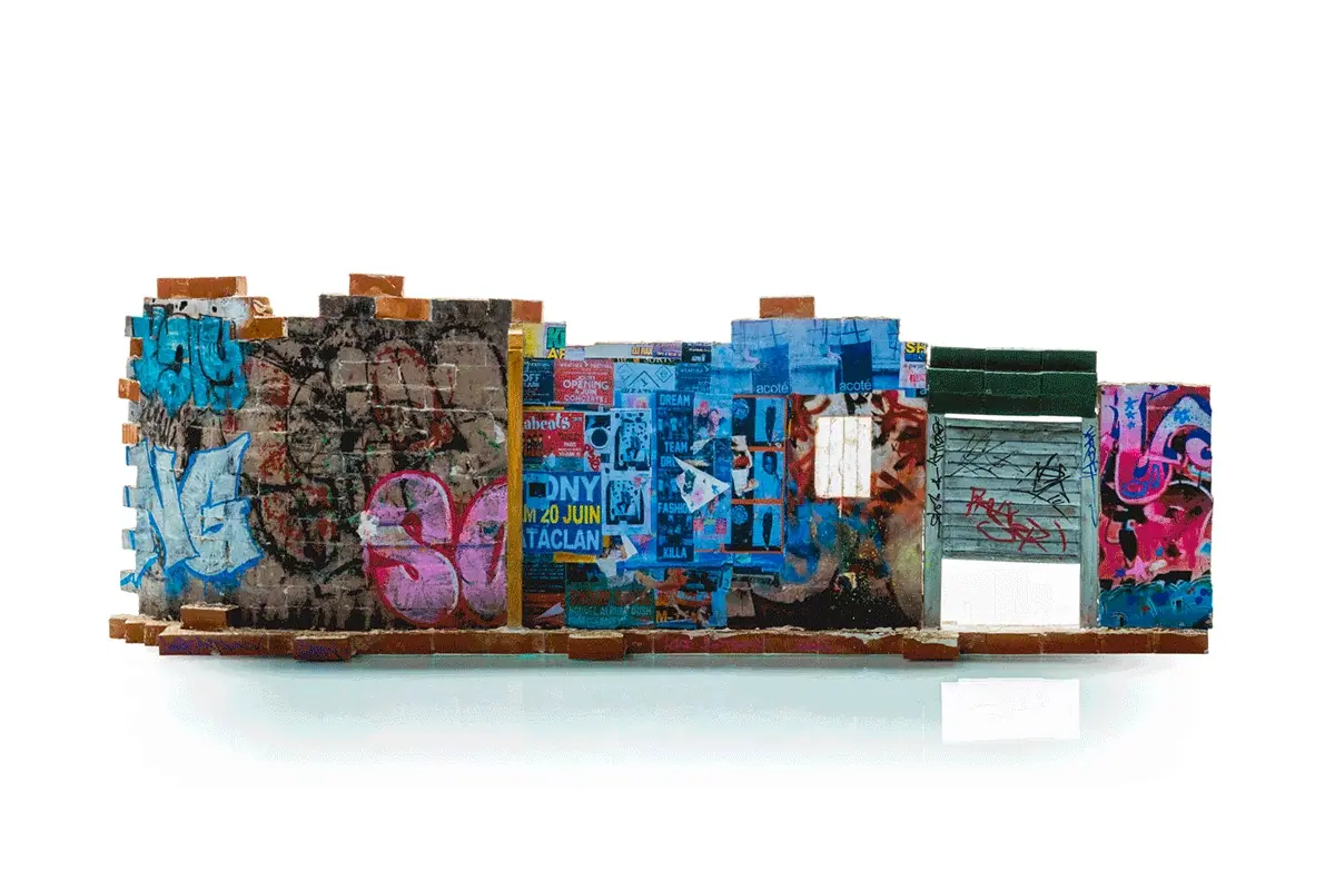 "Grand Boulevards, Paris" 65x23,5x10 cm