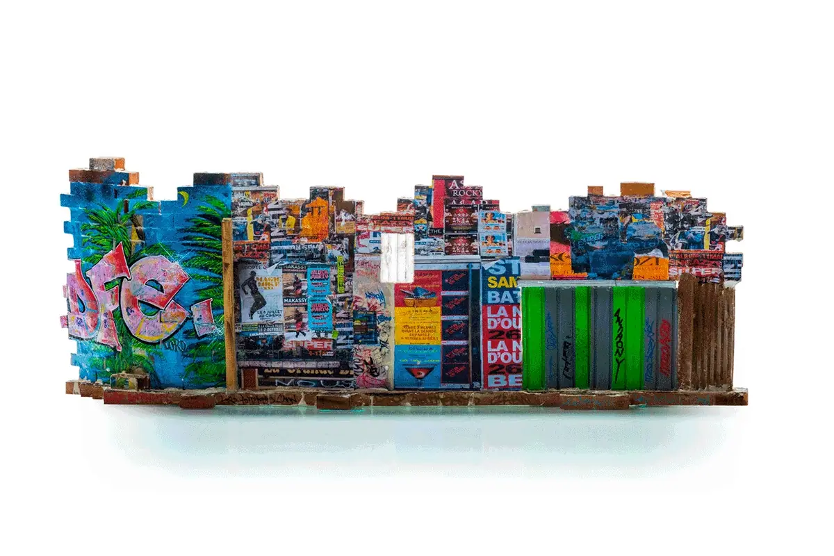 "Place de Mexico" 23x65x12 cm