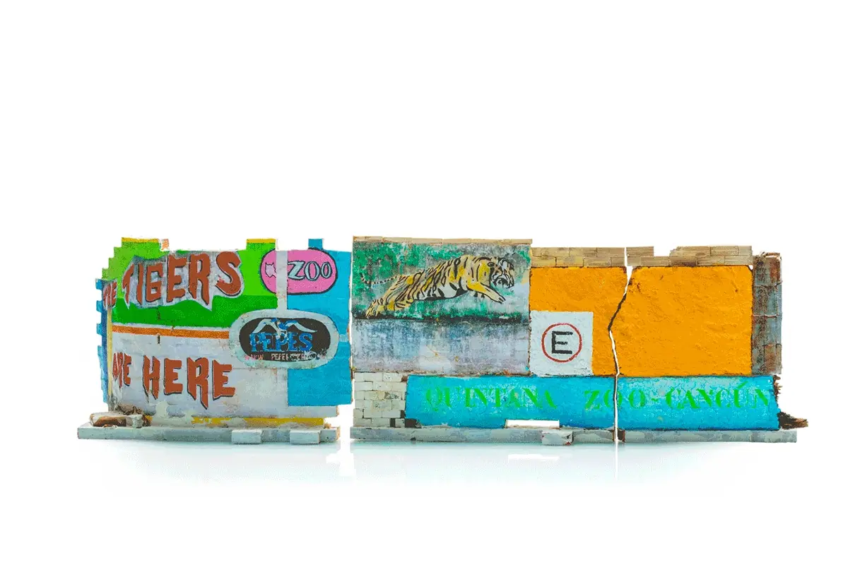 "Zoo de Cancùn" 22x73x13 cm
